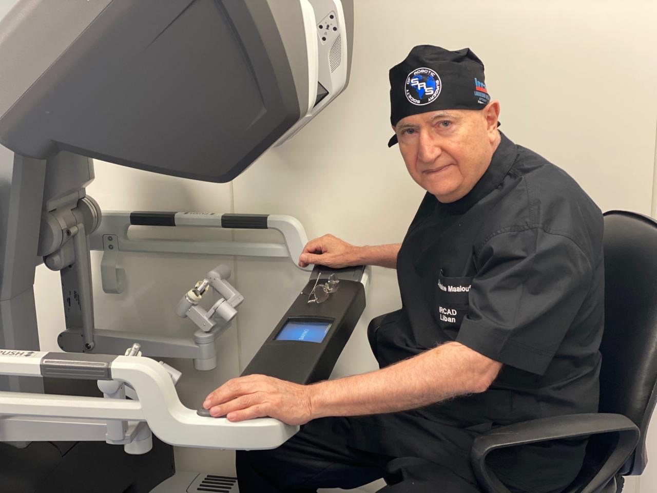 عمليات جراحية روبوتية متقدمة في مستشفى المشرق الفرنسي بالتعاون مع IRCAD Liban