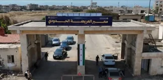 ترميم موقت لجسر العريضة تمهيداً لإعادة فتح المعبر الحدودي شمالي لبنان