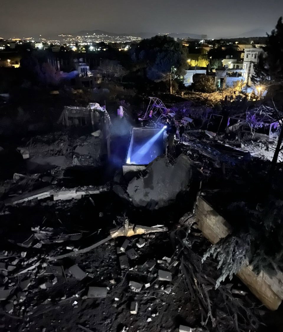 *رئيس بلدية قناريت لـ “الجديد: 26 وحدة سكنية دُمّرت بالكامل جراء الغارات الاسرائيلية’ أمس*