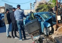 حادث سير مروّع فرّق النساء الثلاث