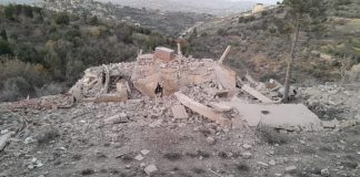 قوة إسـرائيلية توغلت فجر اليوم الى بلدة حولا وعملت على تفجير منزل مكون من 3 طوابق