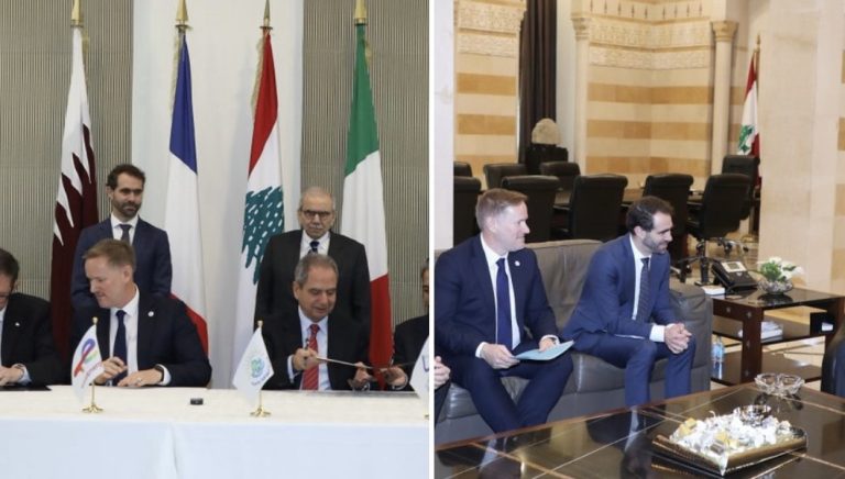 *برعاية الرئيس سلام… توقيع اتفاق التنقيب عن الغاز في البلوك 8 بين لبنان وتحالف دولي*