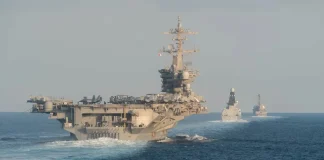وسط تصاعد التوتر مع إيران.. حاملة الطائرات لينكولن تصل إلى الشرق الأوسط