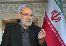 مستشار المرشد الإيراني علي لاريجاني: على ترامب إدراك أن التدخل الأميركي في مسألة الاحتجاجات الداخلية يعني نشر الفوضى في المنطقة