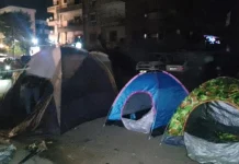 إخلاء مبنى آخر في طرابلس والأهالي يفترشون الشوارع… عون: المدينة ليست متروكة وسلام يتابع تنفيذ قرارات اجتماع السراي