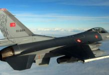 تحطم طائرة إف-16 تابعة لسلاح الجو التركي غرب البلاد ومقتل قائدها