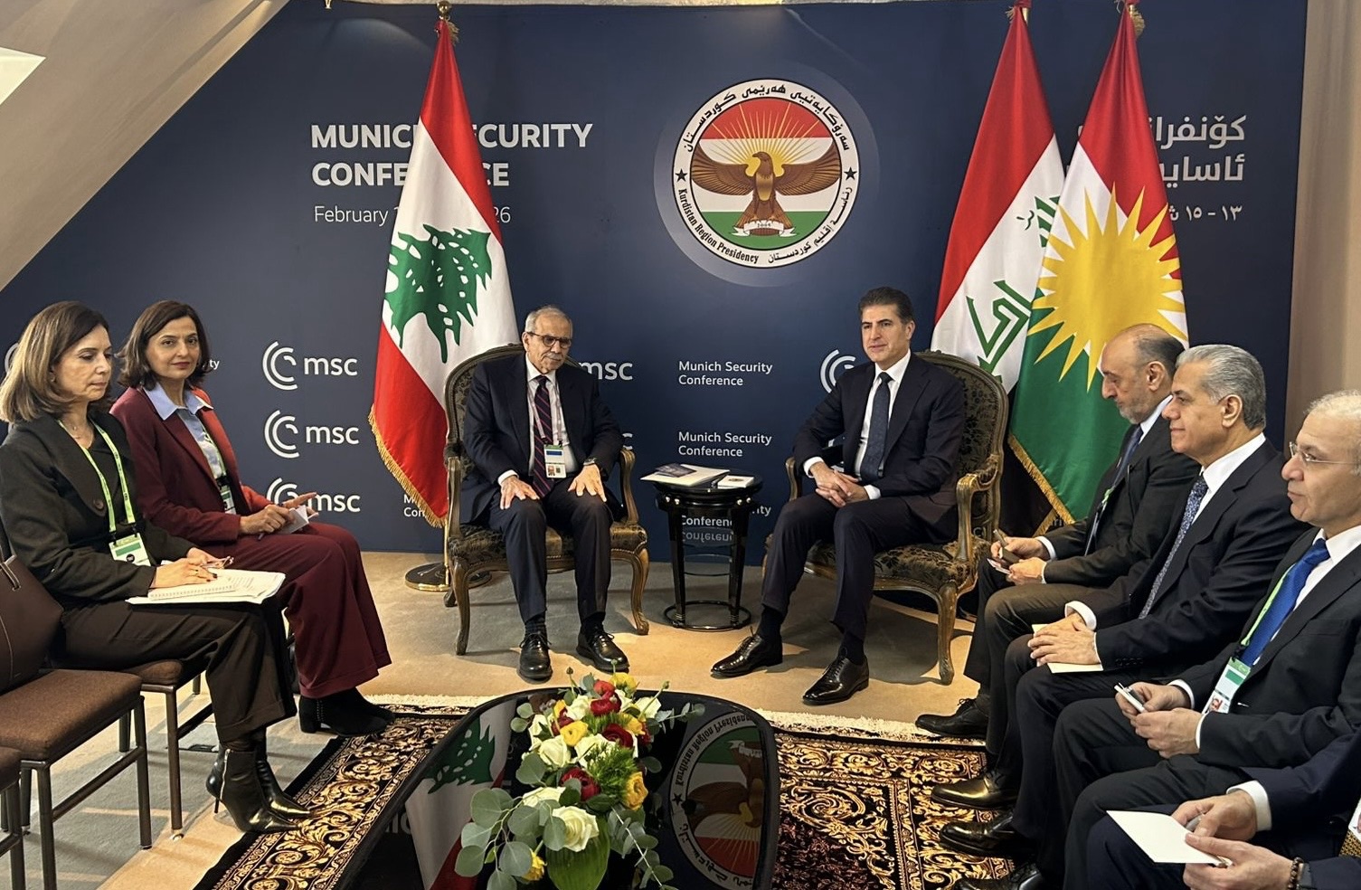 *لقاءات نواف سلام على هامش مؤتمر ميونخ للأمن*