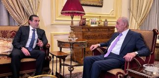 الحريري الى عين التينة بسيارة بري