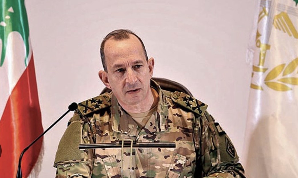 *الجديد: قائد الجيش رودولف هيكل حمل معه إلى واشنطن مستندات وخرائط عسكرية تُظهر ما أنجزه الجيش جنوب الليطاني*