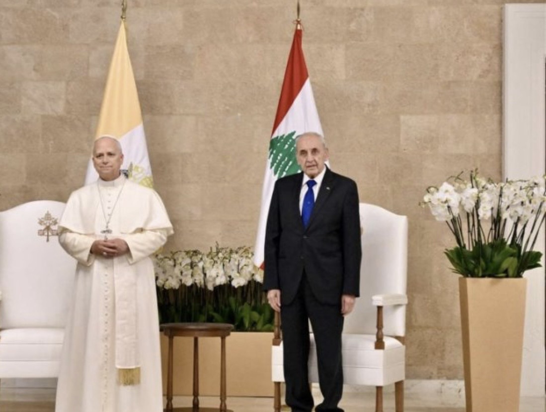 *رسالة شكر من قداسة البابا لرئيس مجلس النواب نبيه بري*