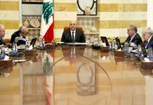 بعبدا تحضّر أرضية جلسة شمال الليطاني