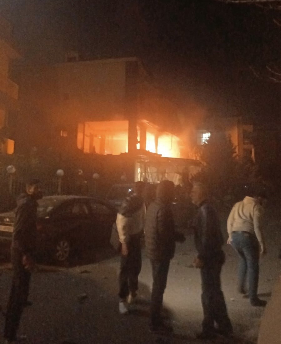 * استهداف شقة بالقرب من المشروع الكندي في عرمون*