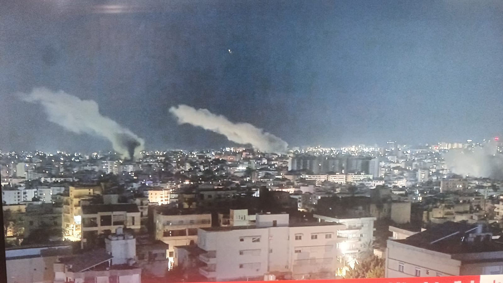 اين وقعت الغارات على الضاحية الجنوبية ؟