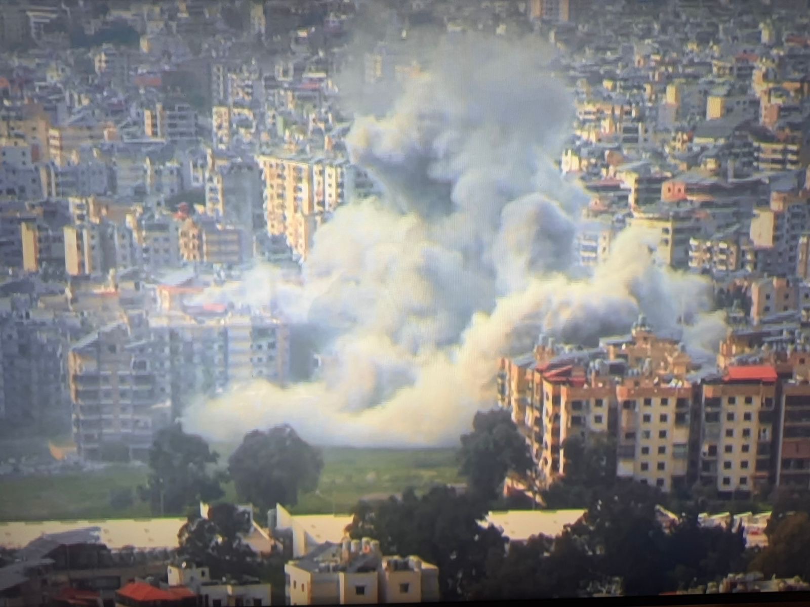 *الغارة التي استهدفت الحدث – الجاموس بالقرب من المعاينة*