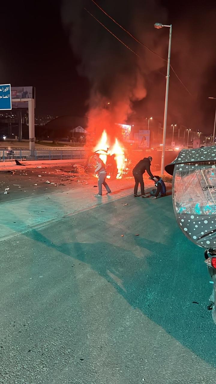 *وزارة الصحة: 3 شهداء’ و6 جرحى في الغارتين على طريق المطار*