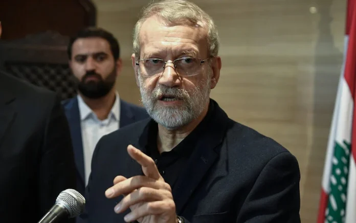 Ali-Larijani-in-Beirut