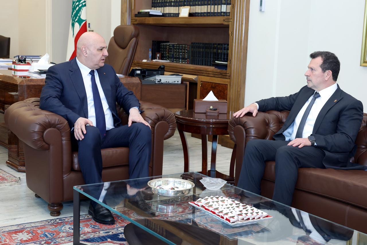 شحادة من بعبدا: لبنان لم يبدأ هذه الحرب والجهود الدبلوماسية مستمرة