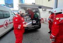 الصليب الأحمر: إجلاء مرضى وفق طلب المستشفيات بالتنسيق مع وزارة الصحة