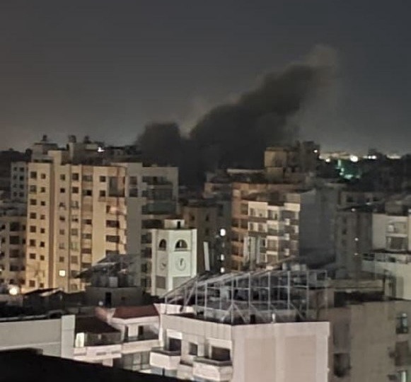 *غارة على الضاحية الجنوبية لبيروت*