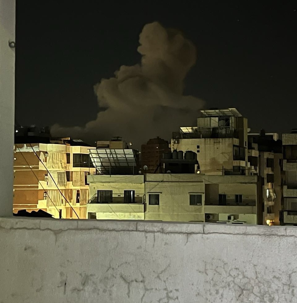 *غارة على الضاحية الجنوبية لبيروت استهدفت محيط الغبيري*