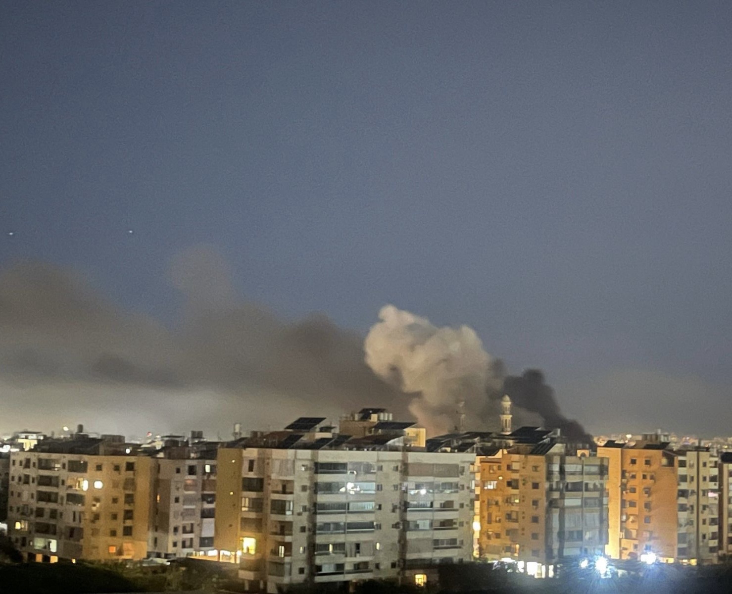 *11 غارة إسرائيلية’ حتى اللحظة توزعت على عدة مناطق في الضاحية الجنوبية*