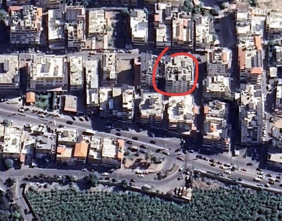 *بالصورة المبنى المهدد في حارة صيدا*