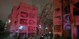 عراد: عشرات الجرحى بصاروخ إيراني يزن نصف طن