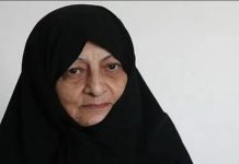 وفاة منصورة زوجة خامنئي