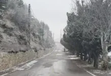 انخفاض سريع بالحرارة غدا مع امطار موحلة ورياح ناشطة