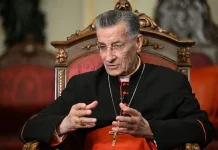 البطريرك الراعي: الحروب لا تنتهي إلا بالتفاوض والحوار ولا خوف على لبنان