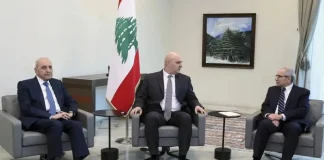 اجتماع رئاسي ثلاثي لبحث التفاوض مع إسرائيل… قلق من انهيار الهدنة في لبنان