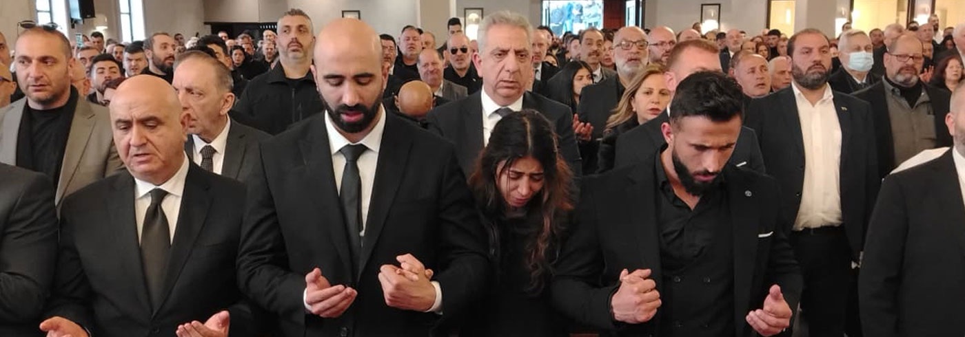 في مشهد مؤثّر، ودّع أولاد الشهيد بيار معوض وزوجته أهلهم وهم متشابكو الأيدي