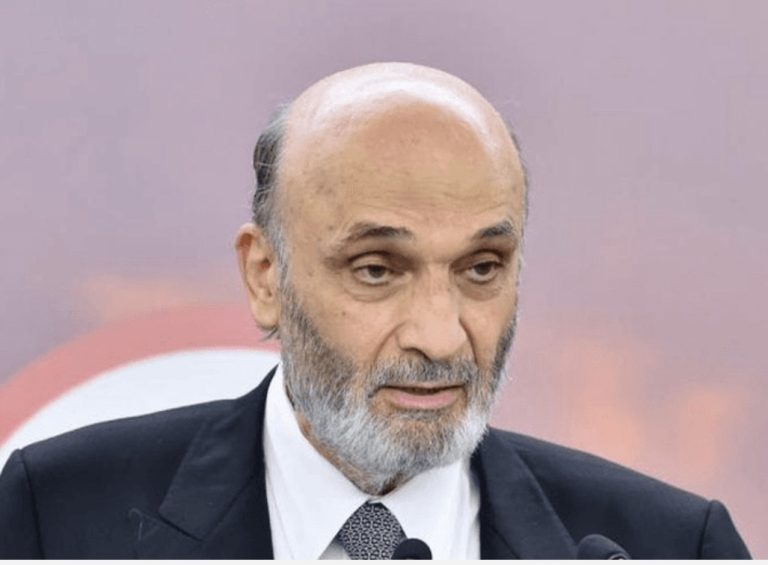 جعجع يشيد بقرار الحكومة:  لبسط سلطة الدولة في بيروت وجمع السلاح غير الشرعي