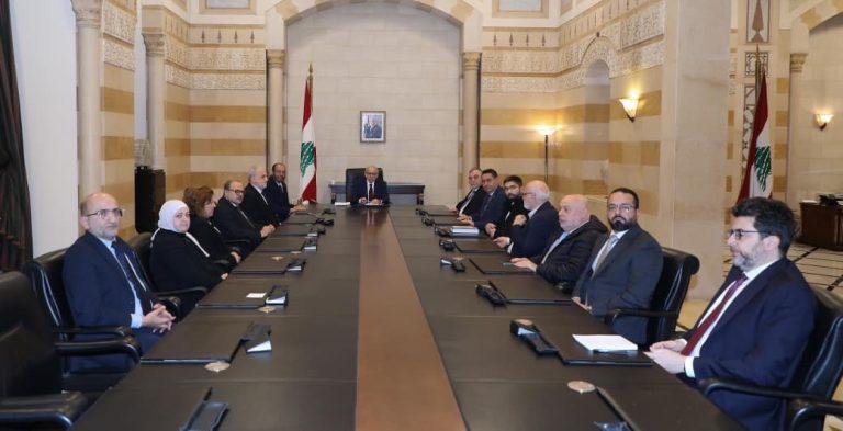 سلام يستقبل وفد “الإرشاد والإصلاح”: تأكيد على مرجعية الدولة واتفاق الطائف ودعوة للتكاتف في مواجهة العدوان
