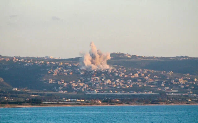 Strike on Tyre-May 6