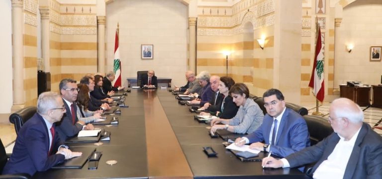 سلام: توسيع توثيق جرائم الحرب والتحرك دوليًا… ولجنة لبنانية ـ سورية مشتركة قريبًا