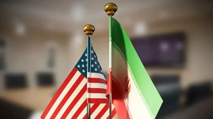 Iran - Usa Flags