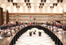 سلام يؤكد من مجلس الوزراء أن التفاوض خيار لبنان الأسرع والأقل كلفة